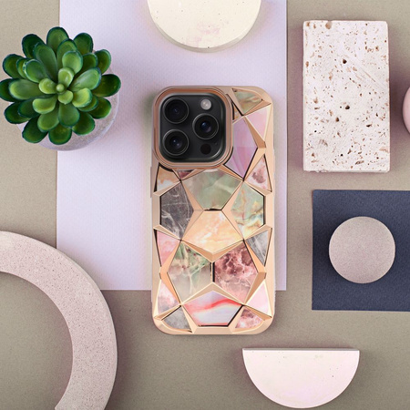 Futerał TWINKI do IPHONE 15 złoty