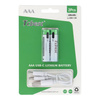 TCBEST bateria akumulatorowa R3 (AAA) 180 mAh z gniazdem Typ C + kabel USB A do 2 x Typ C 2 szt