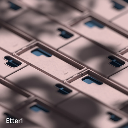 Nakładka Etteri Silicone Case do Samsung Galaxy S24 Ultra jasnoróżowa