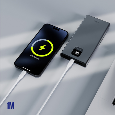 Allity kabel AUC-02 USB-C - Lightning 1,0 m 27W biały