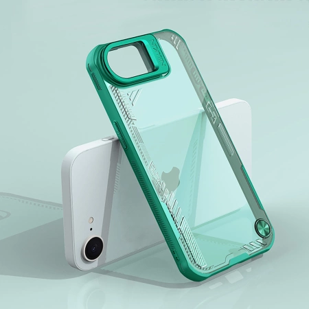 Etui Nillkin Iceblade Prop z podstawką na iPhone 16e - zielone