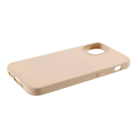 Etui IPHONE 12 PRO MAX (6,7'') Soft Jelly Case piaskowe