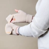 Women's/children's winter phone gloves - white
