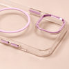 Nakładka Clear Thin Mag do iPhone 15 6,1" różowa