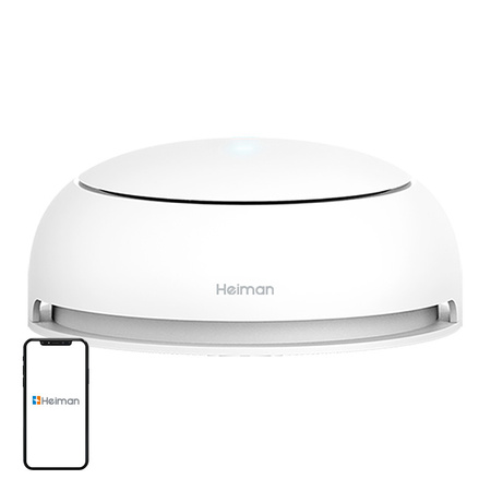 Bezprzewodowy Alarm Czujnik Dymu Heiman HM2SA-1W Interlinked