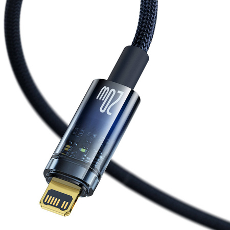 Baseus Explorer Series Kabel USB Typ C - Lightning 20W 1m blau (CATS000003)