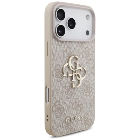 Guess 4G Big Logo Case für iPhone 17 Pro Max - Rosa