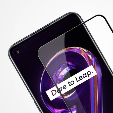 Nillkin CP + PRO ultradünnes Vollbild-Hartglas mit 0,2 mm Rahmen 9H Realme 9 Pro schwarz