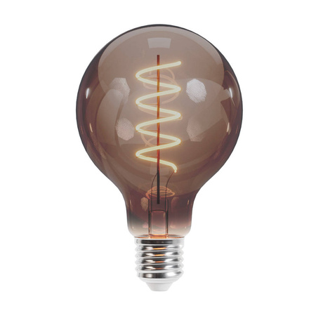 Żarówka LED Filament E27 G95 4W 230V 2000K 250lm SF dymiona Forever Light