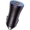 Baseus Golden Contactor Pro car charger 2x USB-C 40W gray (CGJP000013)