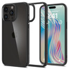 Spigen Crystal Hybrid, mattschwarz – iPhone 15 Pro