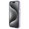 Original Handyhülle IPHONE 13 PRO MAX Guess Hardcase Ring Stand Script Glitter MagSafe (GUHMP13XHRSGSU) violett