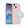 Crong Color Cover LUX Magnetic - Etui iPhone 15 MagSafe (różowy)