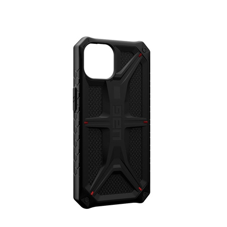 UAG Monarch - Schutzhülle für iPhone 14 Plus (Kevlar-Schwarz)