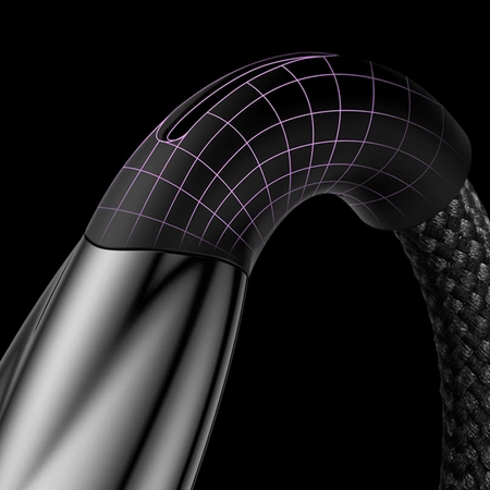 Baseus Glimmer Series cable with fast charging USB-C - Lightning 480Mb/s PD 20W 1m white