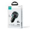 Ładowarka samochodowa 60W USB-C USB-A Joyroom JR-CCN01 | czarna