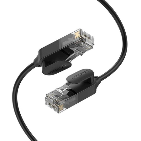 Ugreen kabel przewód internetowy sieciowy Ethernet patchcord RJ45 Cat 6A UTP 1000Mbps 5 m czarny (70654)