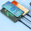 Baseus Flash Series II USB Typ C / USB Typ A Kabel - USB Typ C / Lightning / Micro USB 100 W 1,5 m blau (CASS030203)