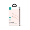 Joyroom Multi-Color Series SA34-AC6 USB-A / USB-C Cable 100W Fast Transfer 1m - Pink