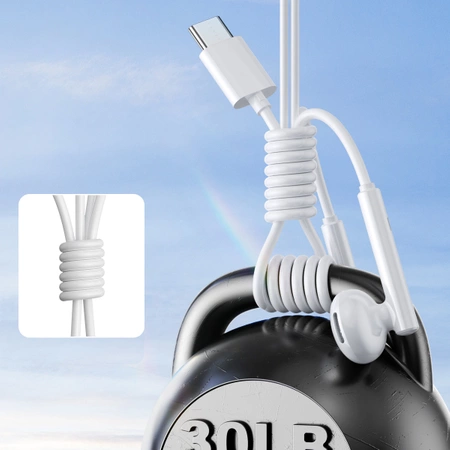 Joyroom JR-EC05 USB-C In-Ear-Kopfhörer – Weiß