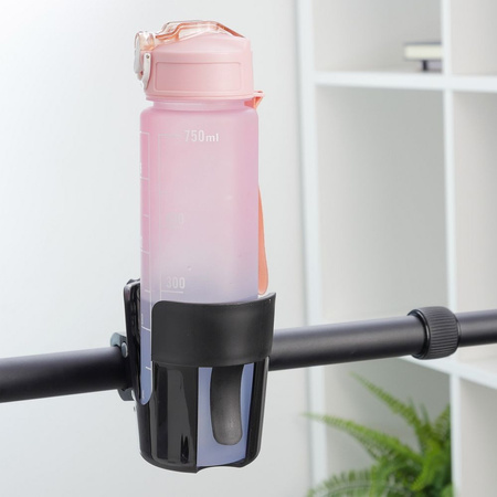 Uchwyt na bidon z zestawem montażowym FSCGE-105 czarny