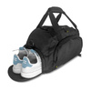 Wozinsky sports bag backpack hand luggage bag 40x20x25 cm for plane black (WSB-B01)