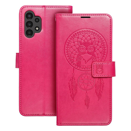 Kabura MEZZO Book do SAMSUNG A13 4G łapacz snów magenta