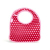 BUILT Mess Mate - 2 śliniaki dla dzieci (Baby Pink Mini Dots)