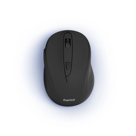 Hama MW-400 V2 Kabellose Maus für Laptops, Schwarz