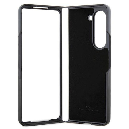 Etui BMW Signature Logo Imprint na Samsung Galaxy Z Fold 5 - czarne