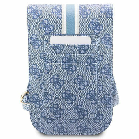 Guess torebka GUWBP4RPSW niebieska Wallet 4G Stripes
