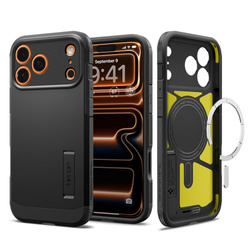 SPIGEN futerał TOUGH ARMOR MAG kompatybilny z MagSafe do IPHONE 17 Pro black