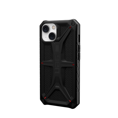 UAG Monarch - Schutzhülle für iPhone 14 Plus (Kevlar-Schwarz)