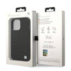 BMW Leather Hot Stamp – Etui iPhone 14 Pro Max (Czarny)