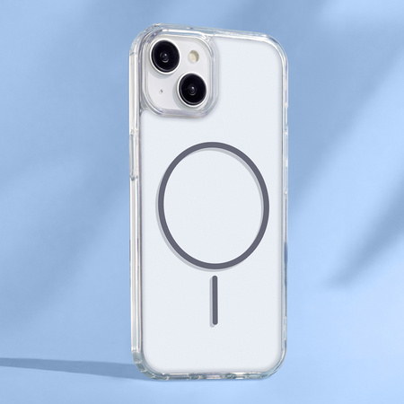 Nakładka Anti Shock Thin Mag do iPhone 14 Pro 6,1" szara