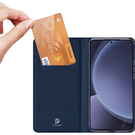 DUX DUCIS kabura SKIN PRO do SAMSUNG S25 niebieska