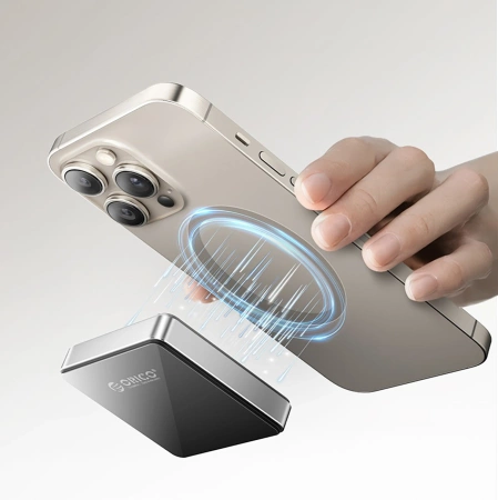 Kieszeń dyskowa M.2 NVME z magnesem USB-C 3.2 - czarna