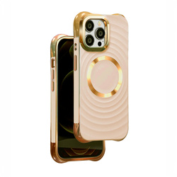 Nakładka Circle Glam Mag do iPhone 16 Plus 6,7&quot; różowa