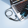 VEGER kabel 3w1 USB do Typ C + Apple Lightning 8-pin + Micro 2A V303 1,2m czarny