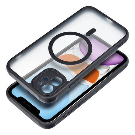 Futerał Full Matte Mag Cover kompatybilny z MagSafe do IPHONE 11 czarny