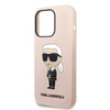 Karl Lagerfeld Silicone NFT Ikonik - Etui iPhone 14 Pro (różowy)