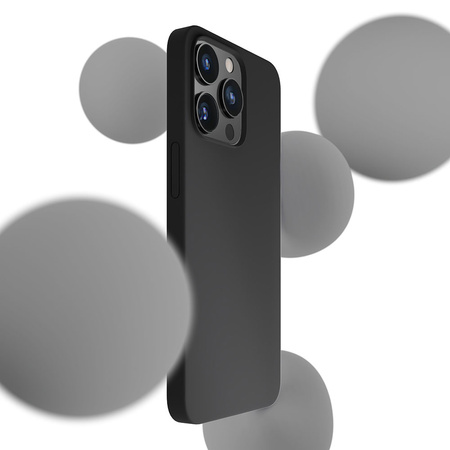 iPhone 14 Pro 3mk Silicone Case Series - Black