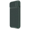 Nillkin Textured S Case etui iPhone 14 Plus pancerny pokrowiec z osłoną na aparat zielony