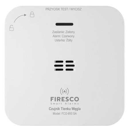 Czujnik tlenku węgla Firesco FCO-850 SA
