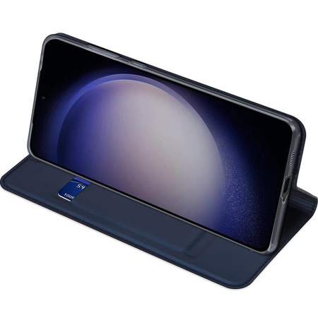 Etui Dux Ducis Skin Pro do Samsung S24+ z klapką - niebieskie