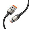Kabel USB - USB Typ C 100W / 5A 1m Tech-Protect UltraBoost EVO tytanowy