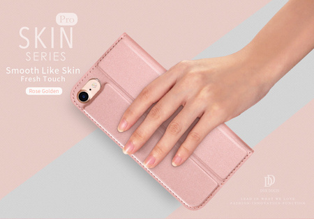 Etui Dux Ducis Skin Pro do Oppo Reno4 różowe
