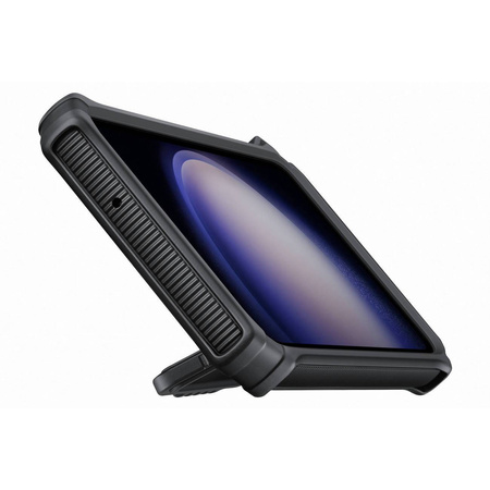 Samsung Rugged Gadget Case für Samsung Galaxy S23 Rugged Cover Ring Holder Stand grau (EF-RS911CBEGWW)