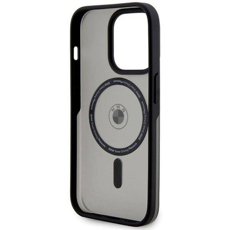 Case BMW BMHMP14LDSLK iPhone 14 Pro 6.1&quot; black/black hardcase Signature MagSafe