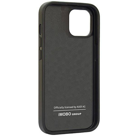 Audi Carbon Fiber Stripe iPhone 14 6.1&quot; black/black hardcase AUS-TPUPCIP14-R8/D1-BK